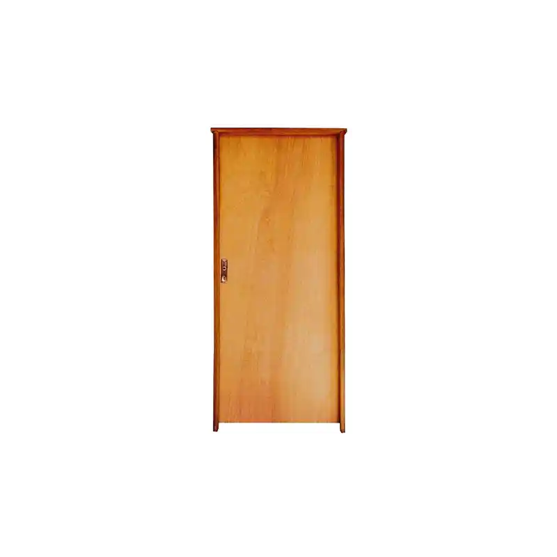 Porta Montada para pintura com batente e fechadura